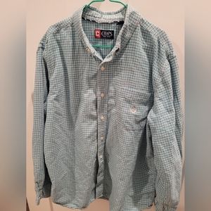 Chaps checkered dress shirt